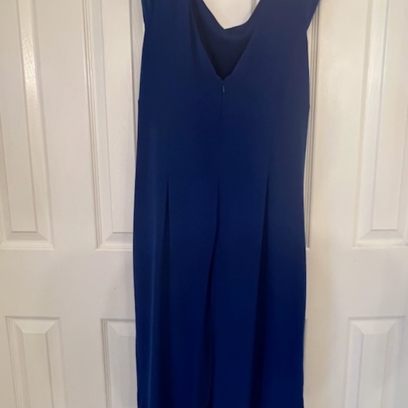 Ann Klein Royal Blue Dress 14 - Picture 6 of 8